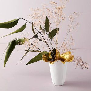 Anthropologie Jolie Floral Vase